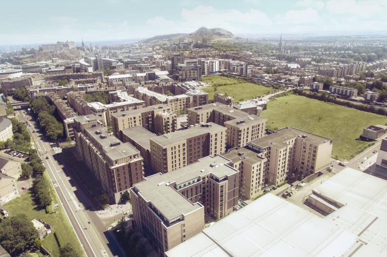 Robertson construction of rented property in Edinburgh