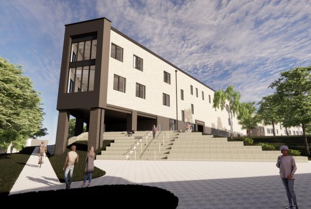 Robertson Construction Tayside building Perth High School to passivhaus standards