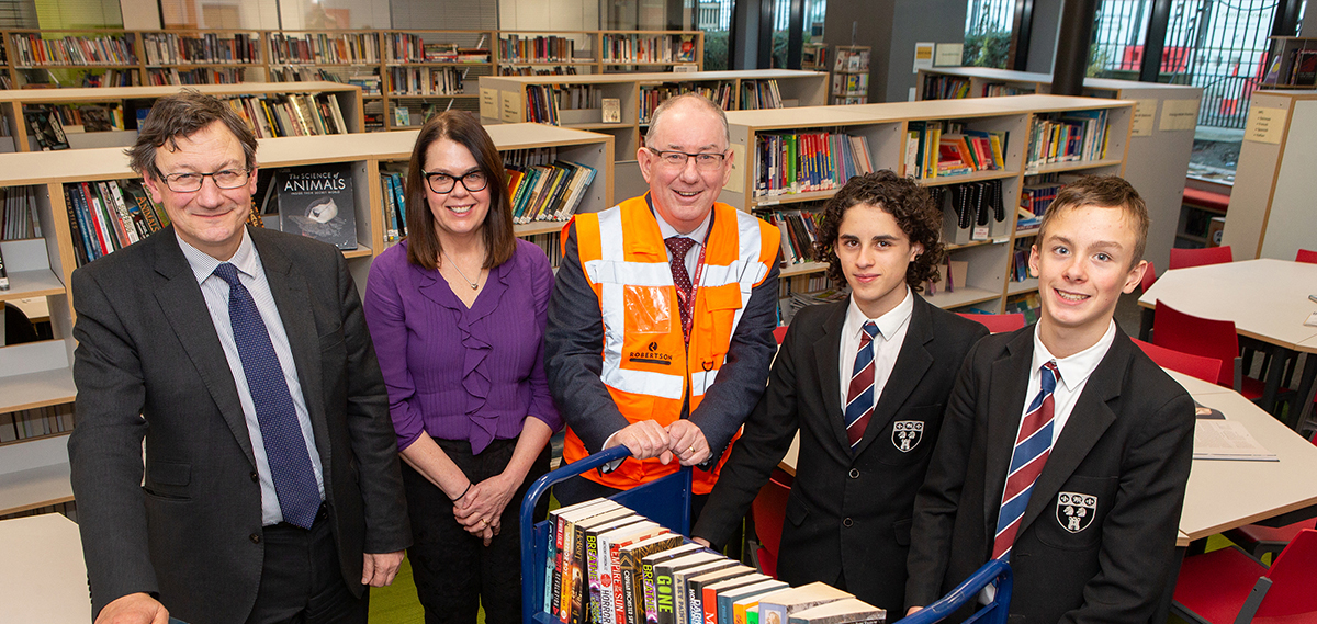 Construction work finishes at prestigious Newcastle school