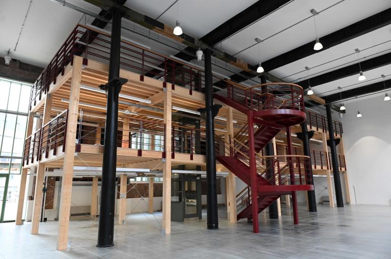 Photo of finished redevelopment of former Pattern Shop into maker space in Tyneside