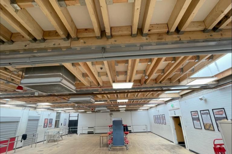RAAC refurbishment failsafe supports