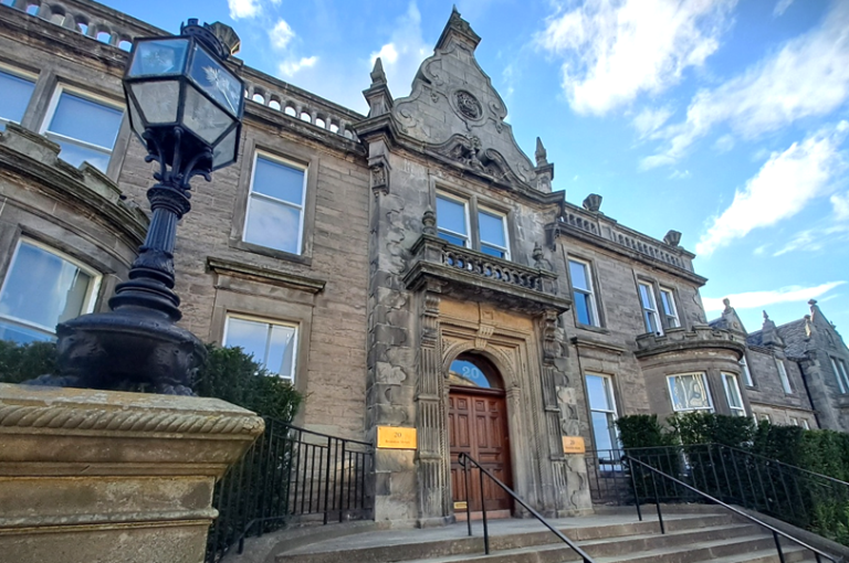 Exterior of Dundas House, 20 Brandon Street, Edinburgh