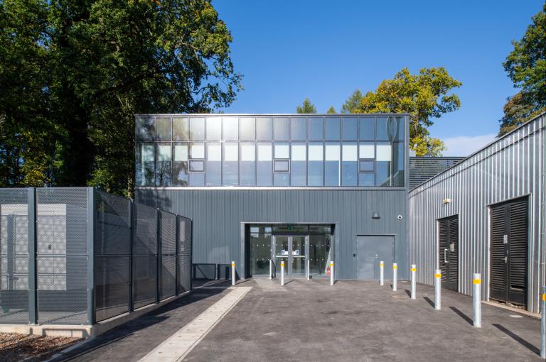 External view of National Aquaculture Innovation Centre, Stirling University