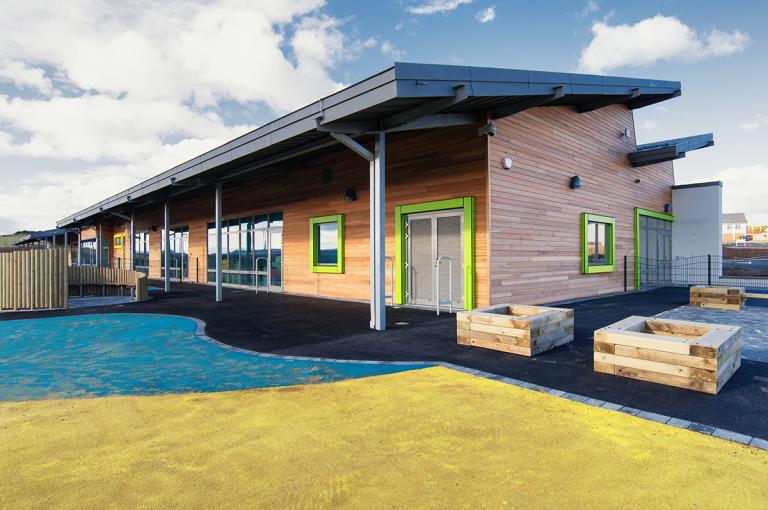 Robertson construction of Primary School education sector in Aberdeenshire Scotland