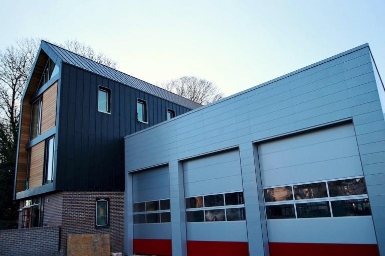 Robertson construction of quad emergency services station