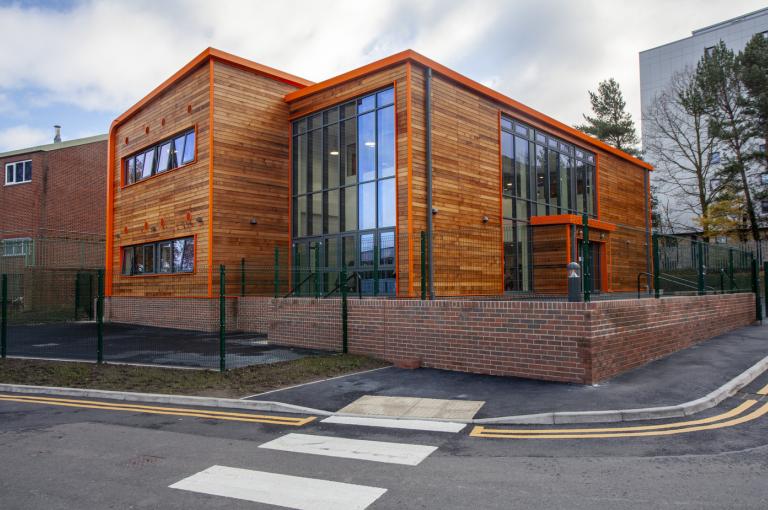 The front of the Gosforth Academy.