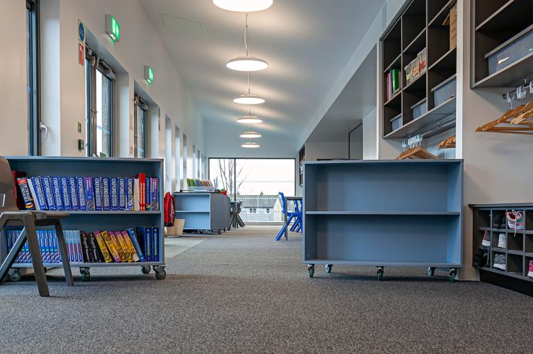 Robertson Construction school and nursery project interior photo