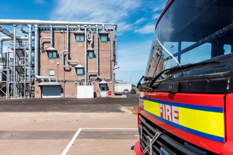 Robertson construction of fire training facility in Portlethen