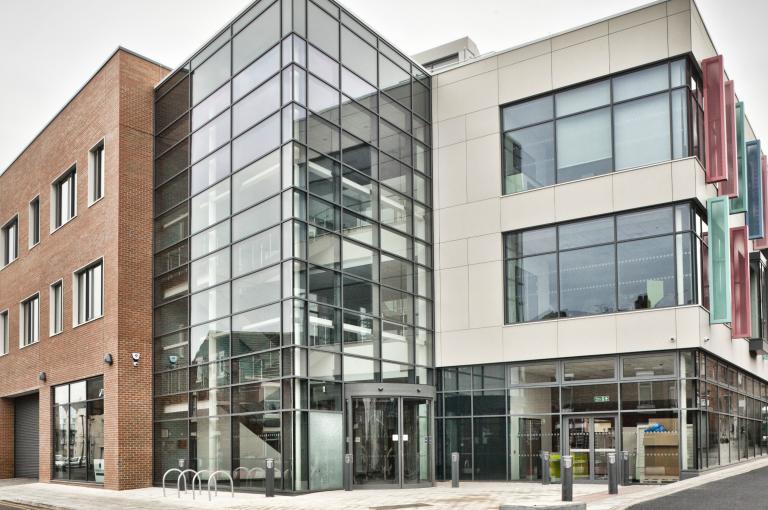 Whitley Bay Customer First centre completion of construction photo