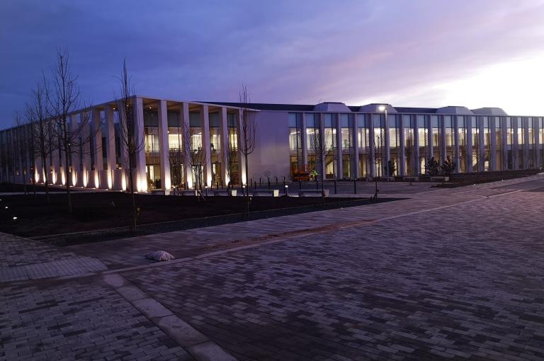 Inverness Justice exterior night