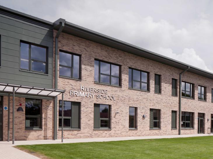 Riverside Primary School in Perth, one of the first Passivhaus schools in Scotland