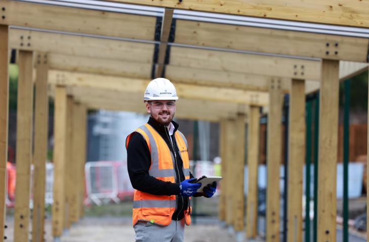 Early careers role on construction site