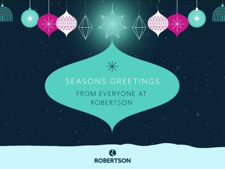 Christmas video graphic