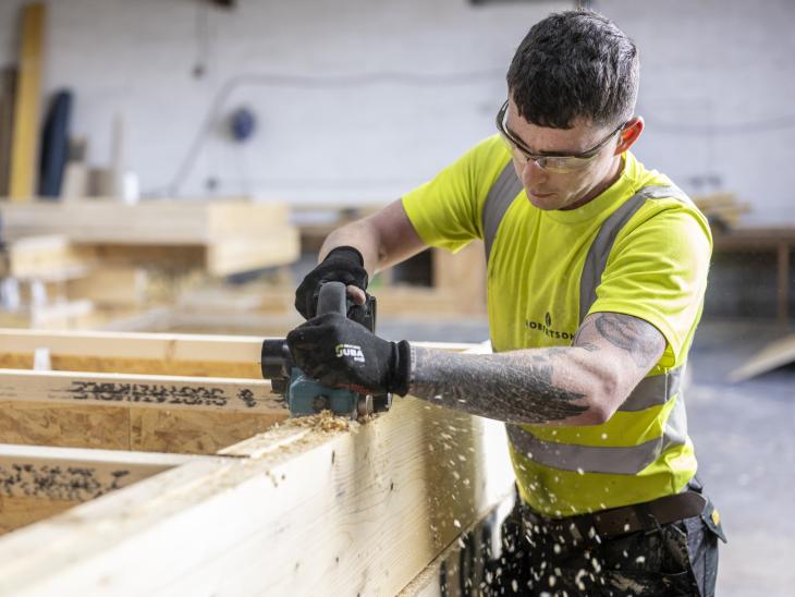 Robertson timber employee