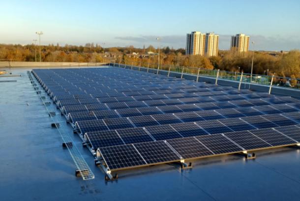 Robertson construction decarbonisation refurbishment solar PV