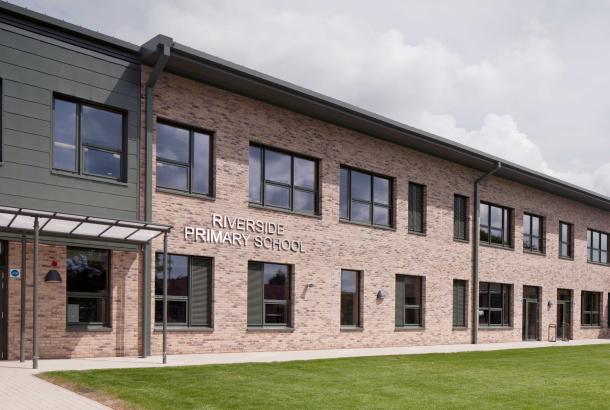 Riverside Primary School in Perth, one of the first Passivhaus schools in Scotland