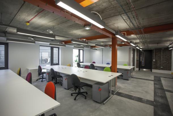 Interior view of science lab