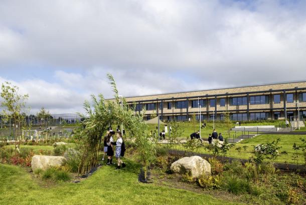 Passivhaus primary school constructed by Robertson