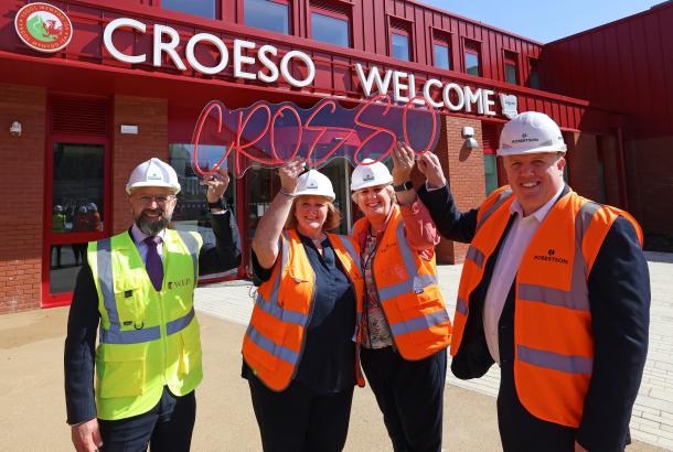 Power on at Flintshire County Council’s first net-zero carbon school