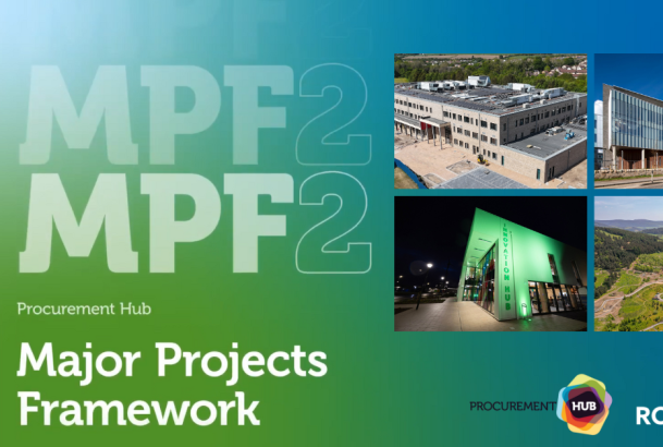 Collage of projects Robertson has delivered through Procurement Hub to announce a two-year extension to its framework