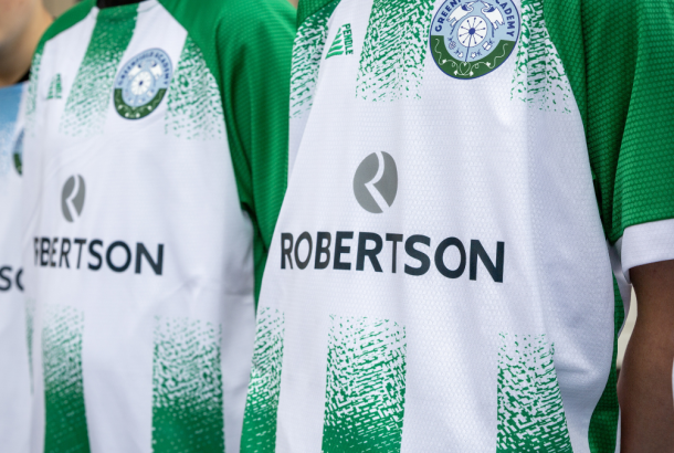 Robertson Construction Tayside has supported Greenfield Academy with new sports kits