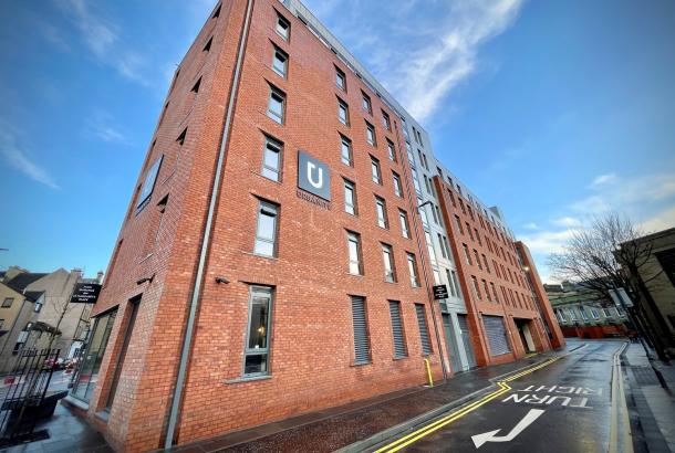 Red brick student accommodation