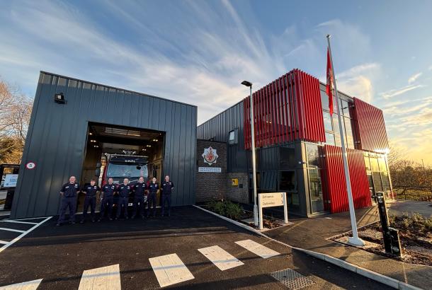Station Crew at Blackley Fire Station, delivered by Robertson