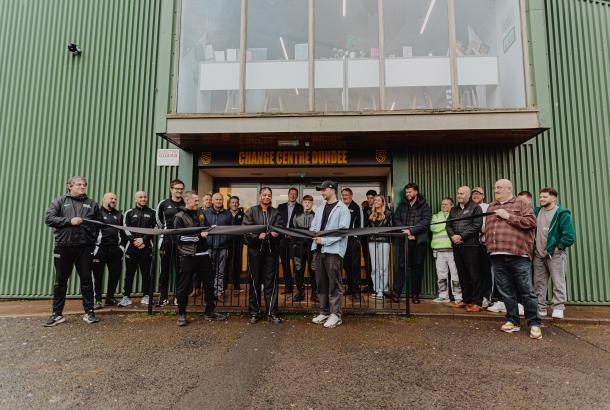 doof Studios Launch Event, project supported by Robertson Construction Tayside