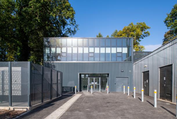 External view of National Aquaculture Innovation Centre, Stirling University