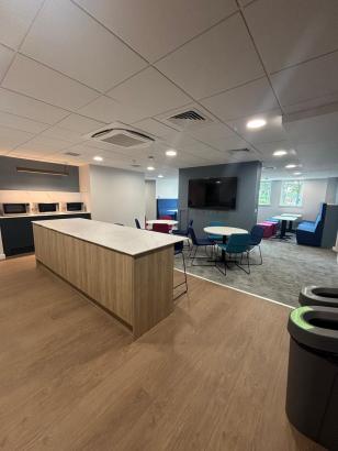 BEAR Scotland offices dining area