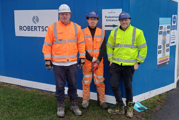 Robertson supports Trust in Fife with homelessness employment