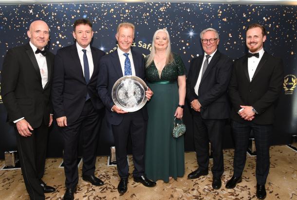 RFM and Robertson Group collecting the RoSPA Facilities Management Sector Award