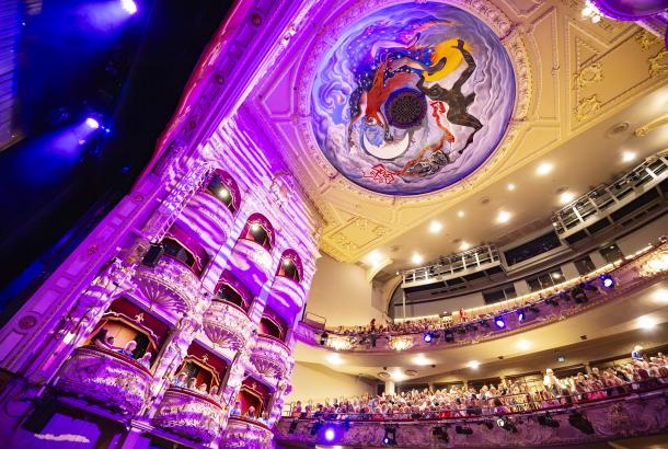 Main auditorium at the refurbished King's Theatre, delivered by Robertson