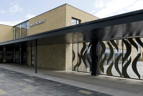 Robertson Construction Tayside constructed Harris Academy, a high school in Dundee