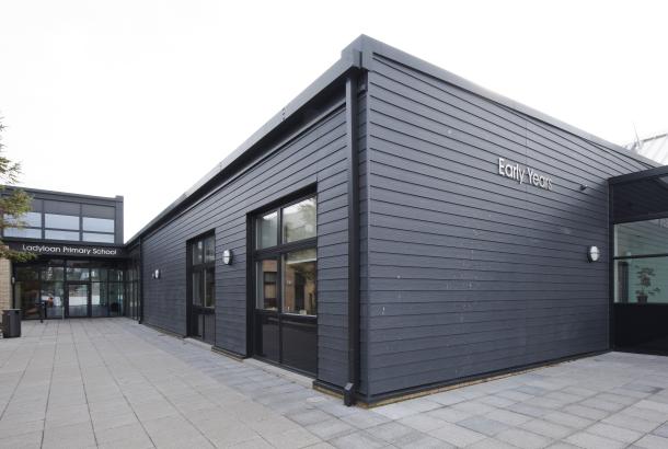 Robertson construction of campus primary school in Angus