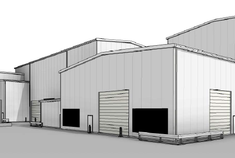 Essity Prudhoe Mill refurbishment design drawing