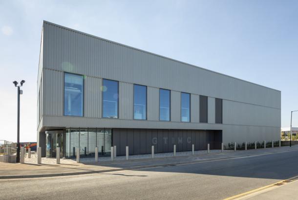 External view of new building - Gene Therapy Innovation Center constructed by Robertson