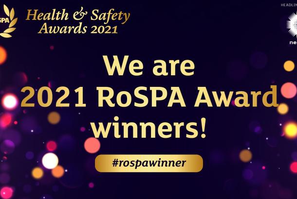 Roberson Group health and safety record - multiple RoSPa award winners