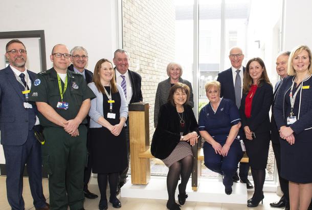 Robertson Construction Central East opening Stirling Health and Care Village