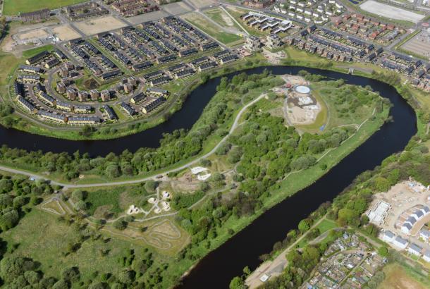 Robertson Civil Engineering ground remediation green space cuningar loop