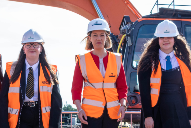 Robertson construction of shared campus in Dundee