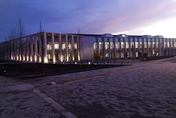 Inverness Justice exterior night