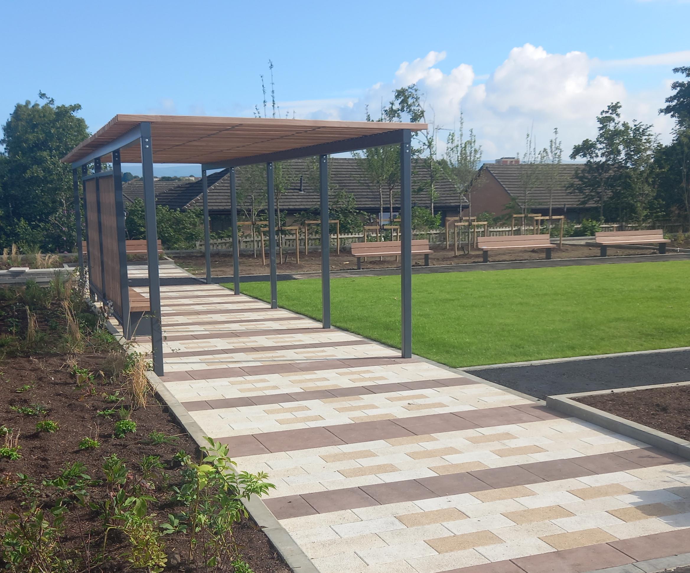 Hamiltonhill Green Infrastructure works bardowie area