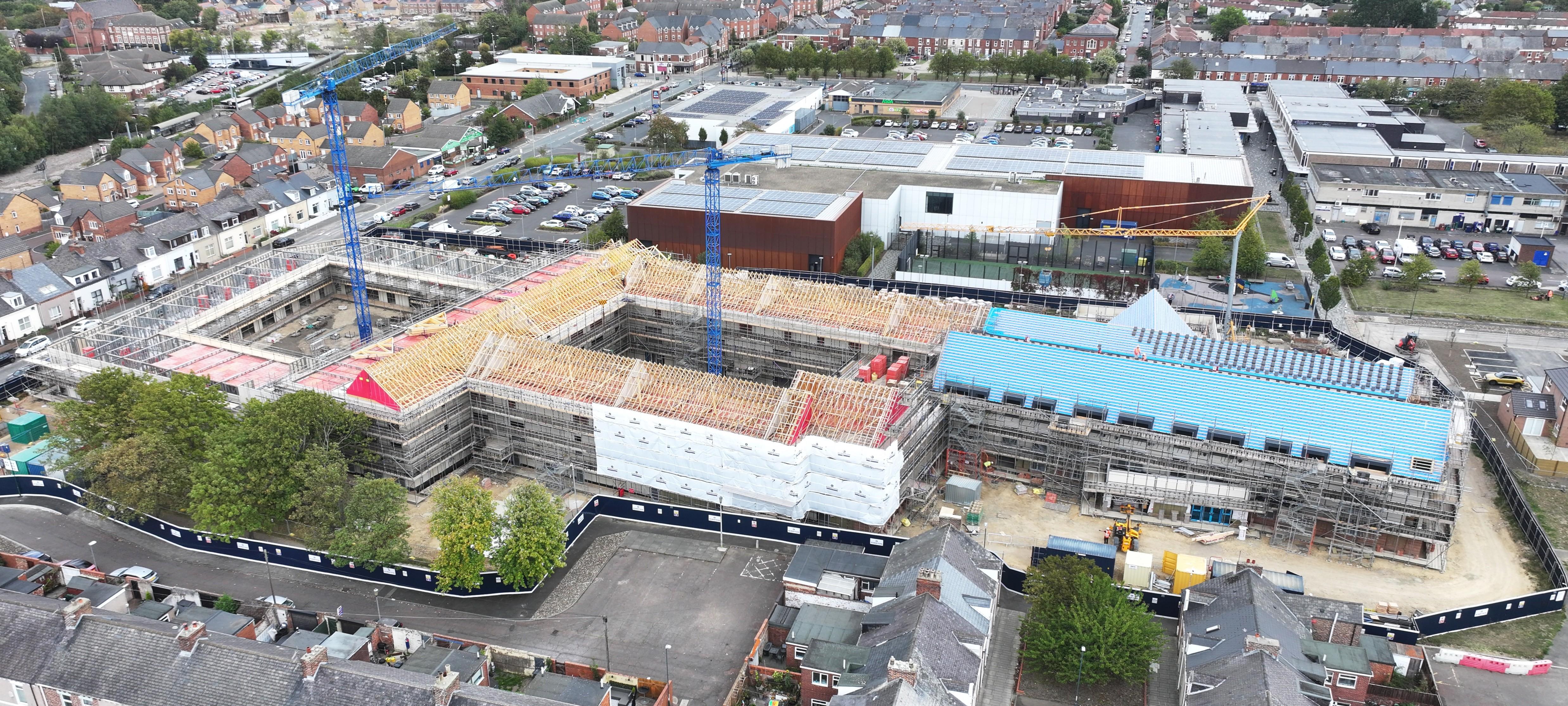 Griffin Court being delivered by Robertson, captured September 2025