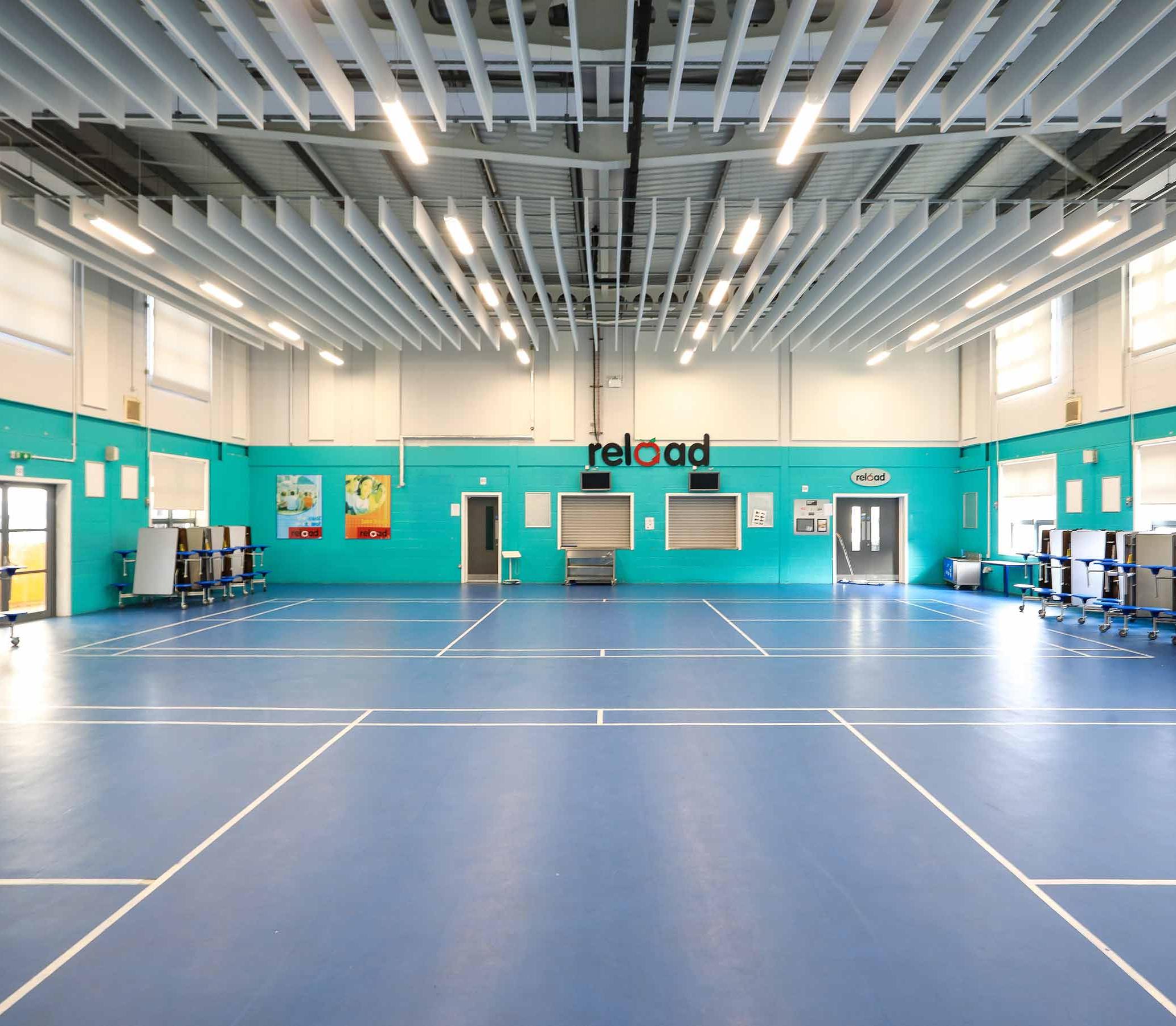 Image of a school games hall