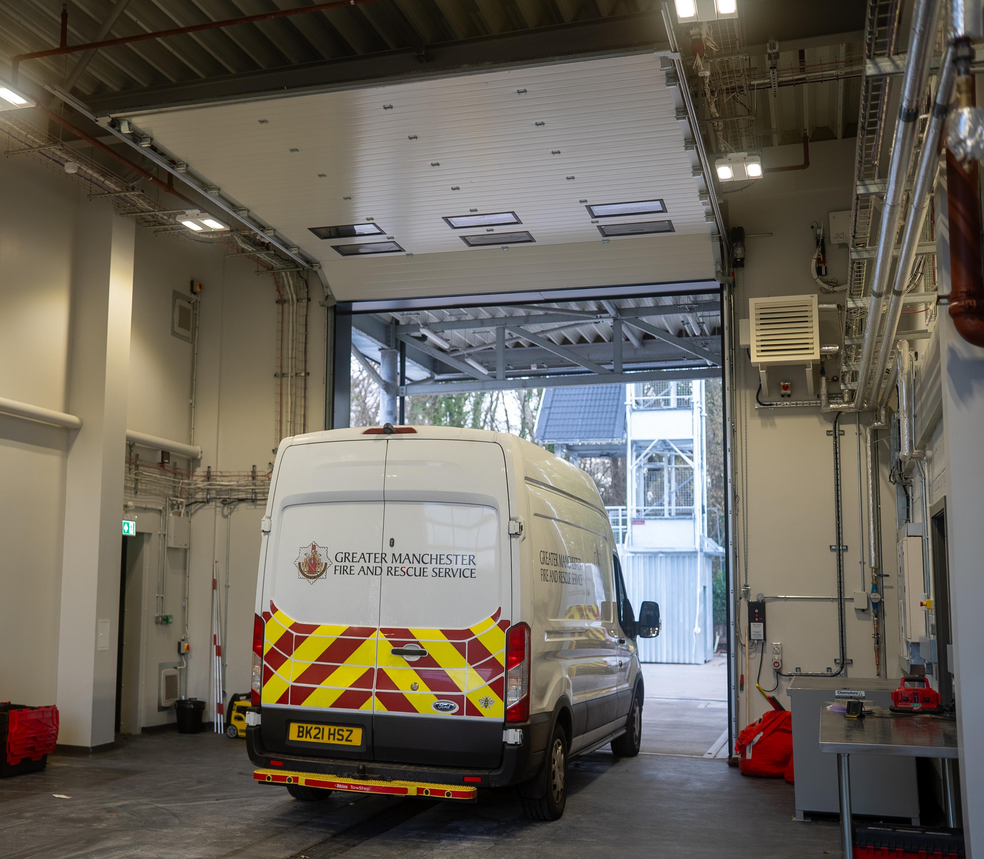 Interior of Blackley Community Fire Station