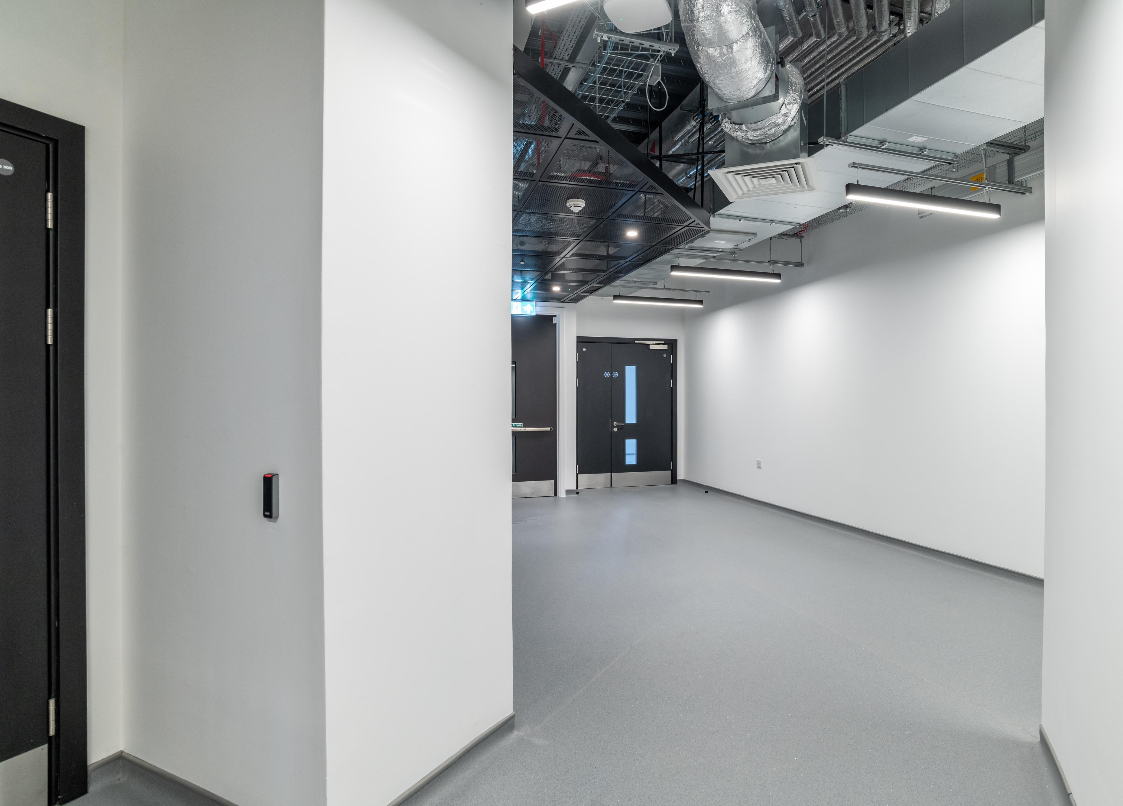 M&E of Scottish Brain Sciences lab fitout with view