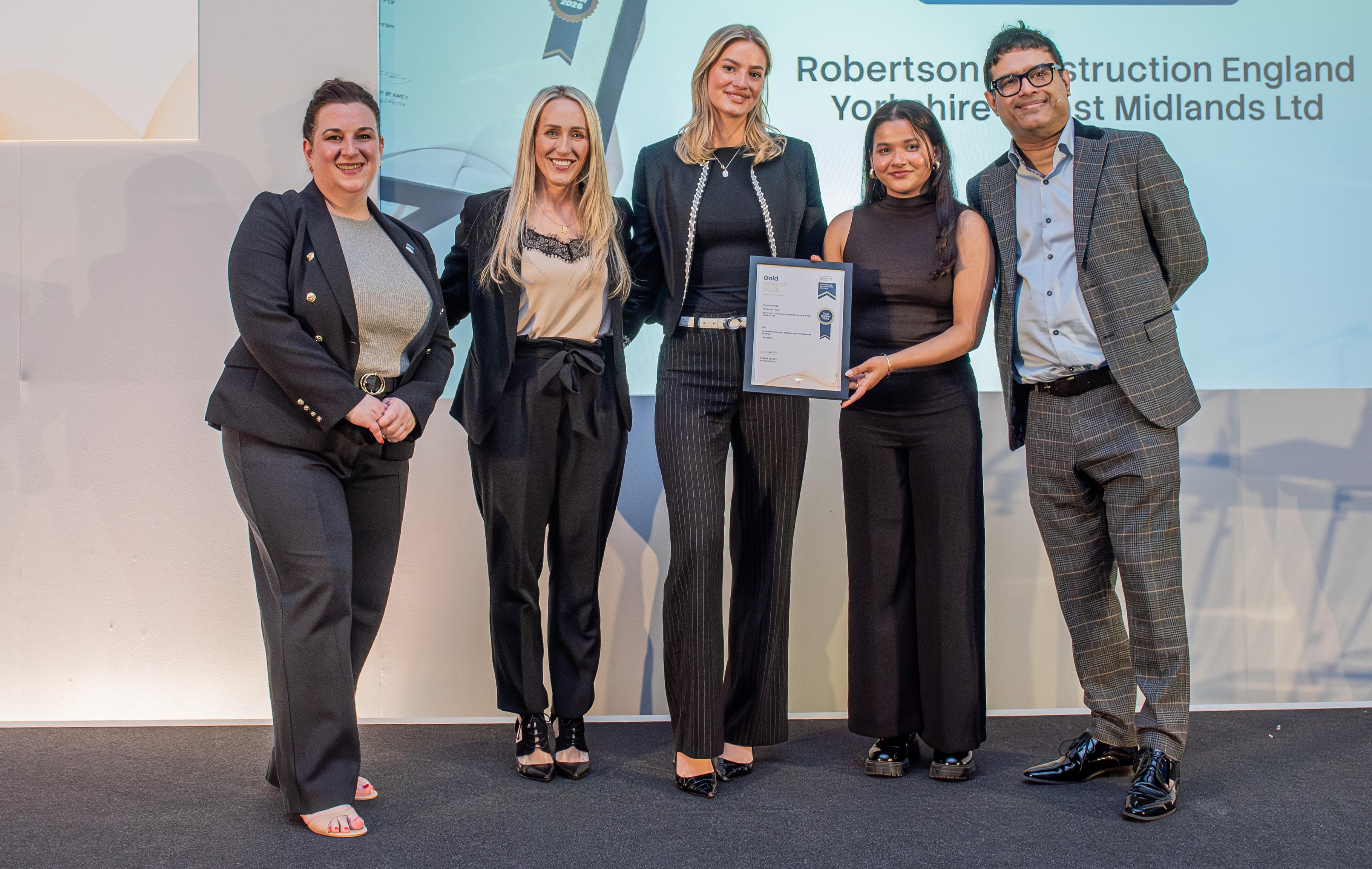 CCS National Site Awards 2026 - Chesterfield College