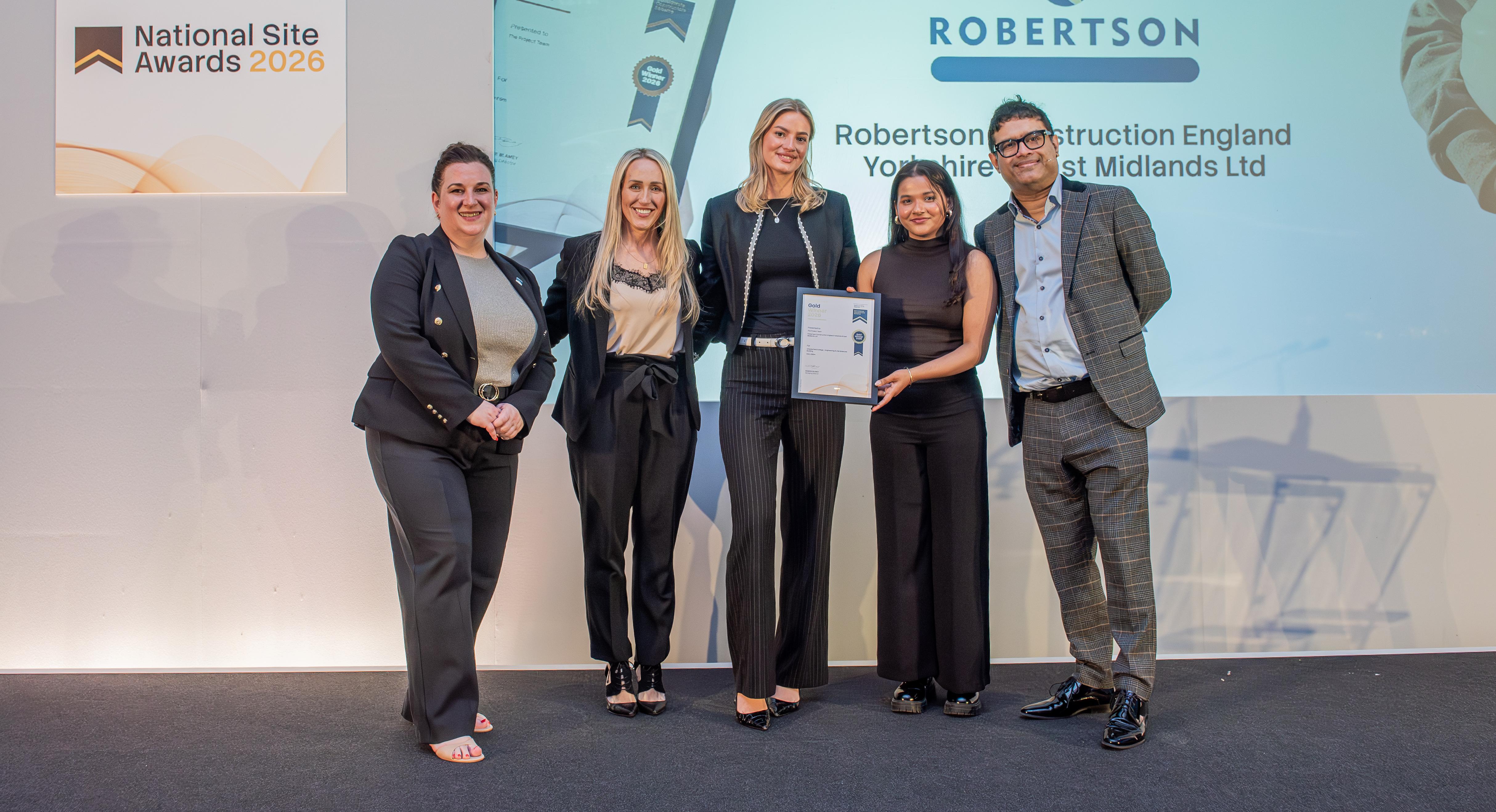 CCS National Site Awards 2026 - Chesterfield College