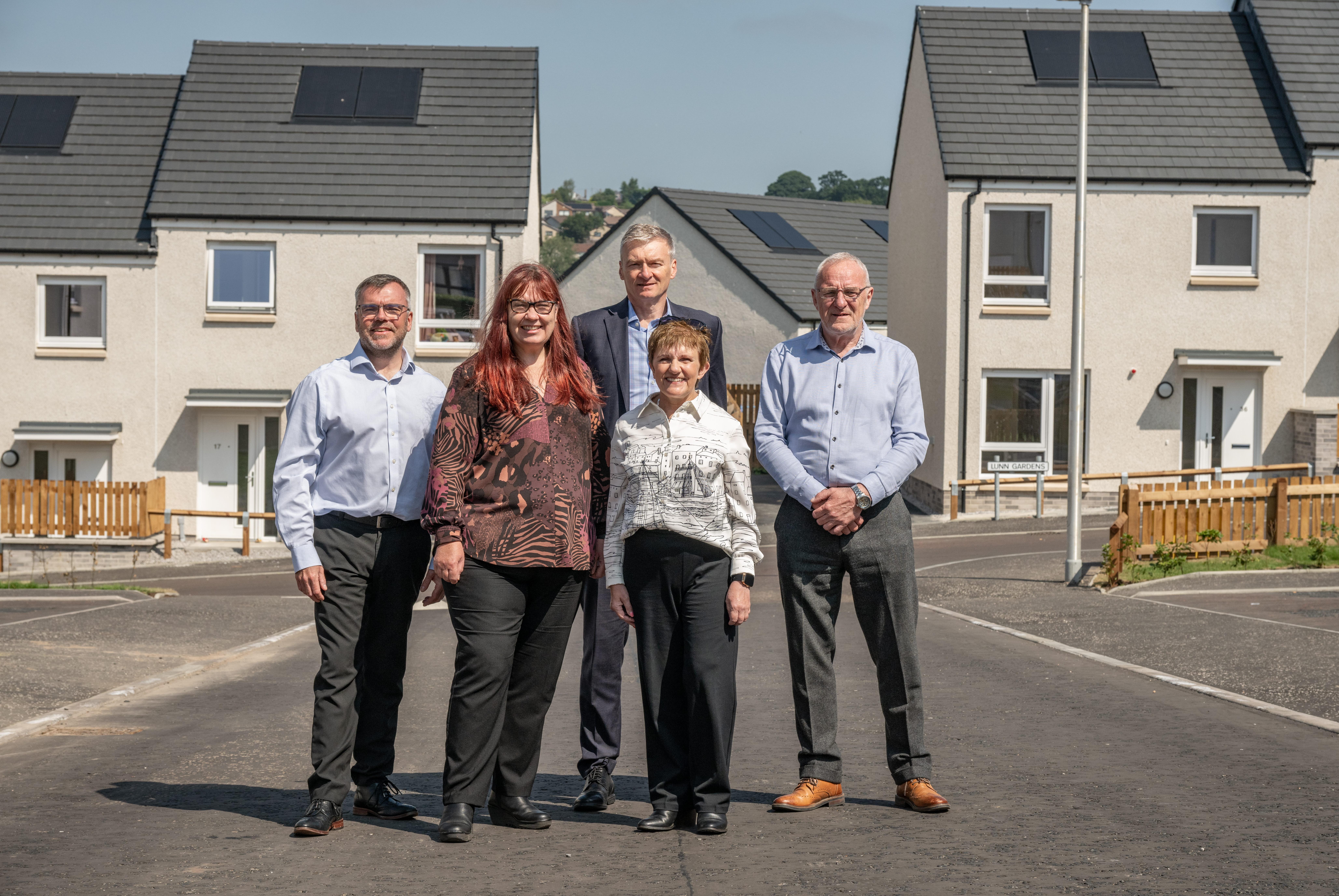 Robertson hands over 85 homes to Fife Council in Dunfermline